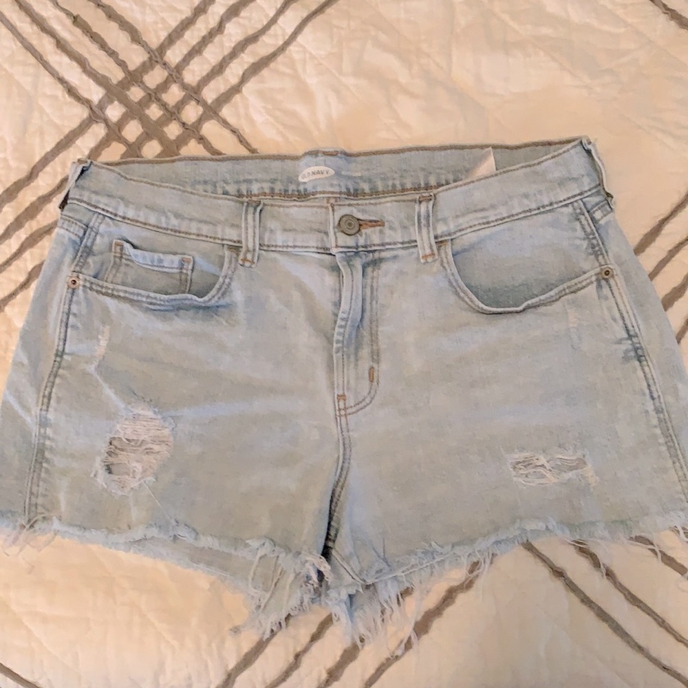 Old navy cutoff boyfriend shorts